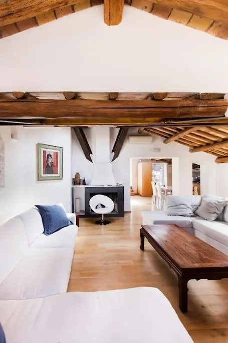 Penthouse Pantheon Apartment With Terrace 2Br 2Ba Rome