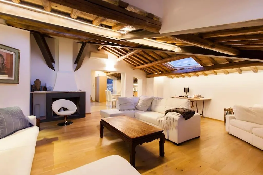 Penthouse Pantheon Apartment With Terrace 2Br 2Ba Rome Italy